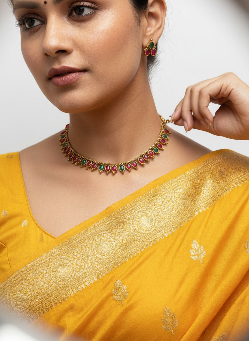 Rajwadi Jewellery Set 13