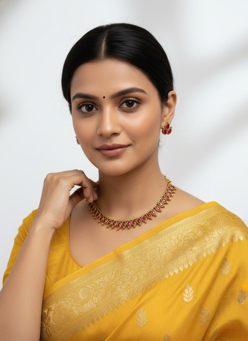 Rajwadi Jewellery Set 13