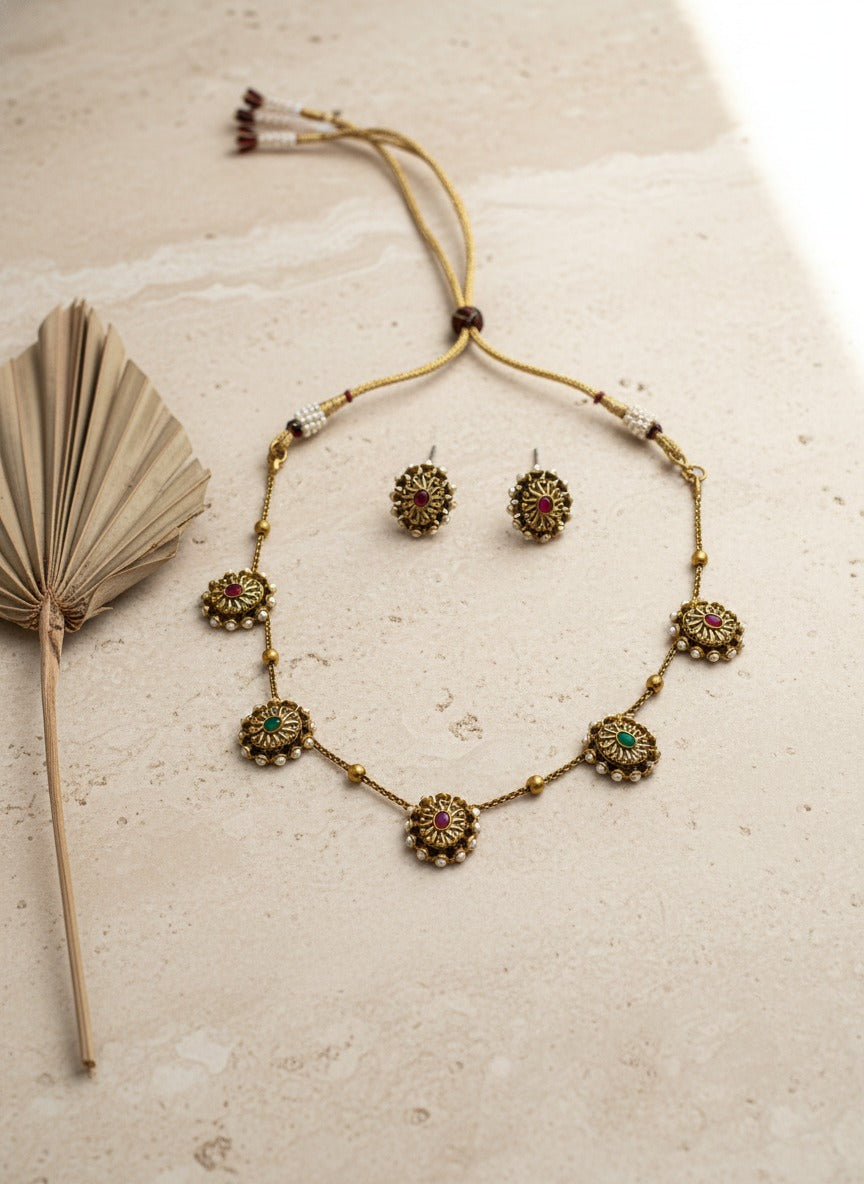 Rajwadi Jewellery Set 14
