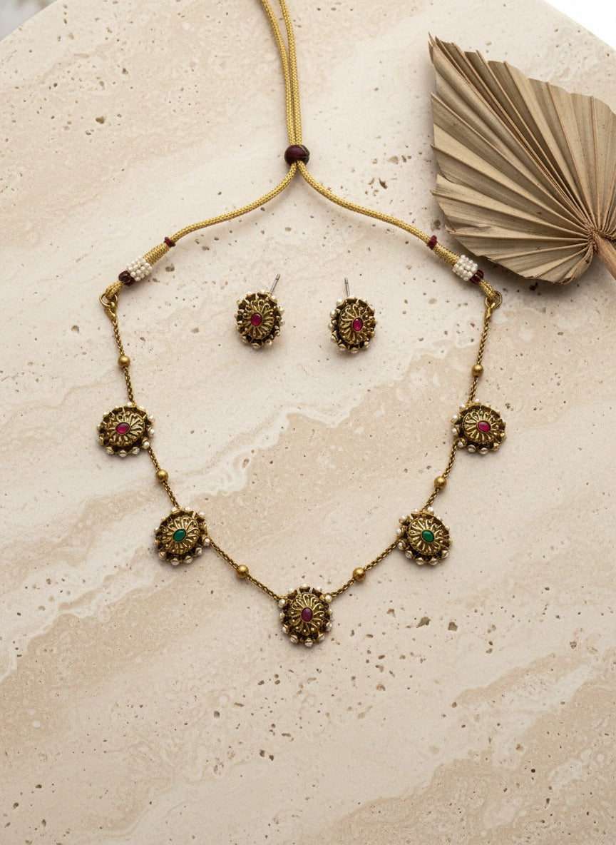 Rajwadi Jewellery Set 14