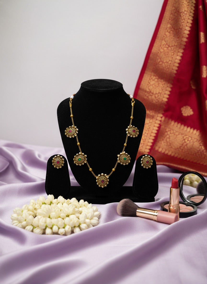 Rajwadi Jewellery Set 14