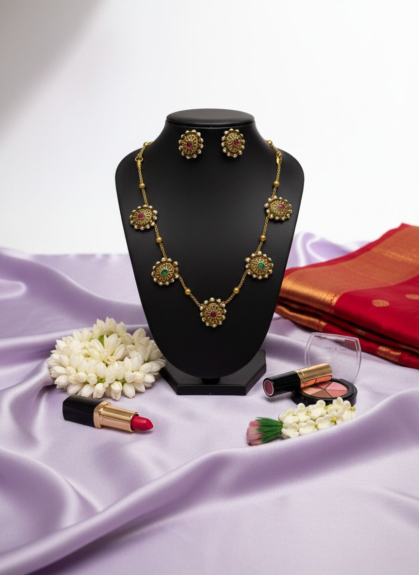 Rajwadi Jewellery Set 14