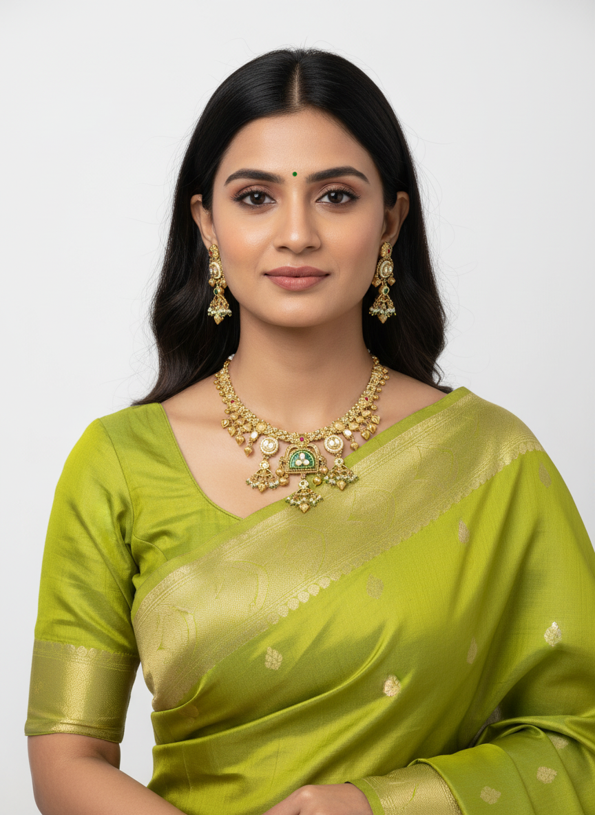 Rajwadi Jewellery Set 18