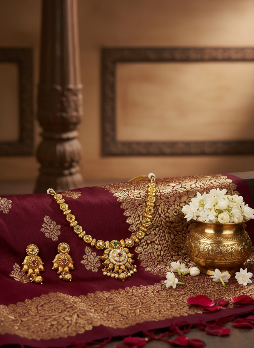 Rajwadi Jewellery Set 19