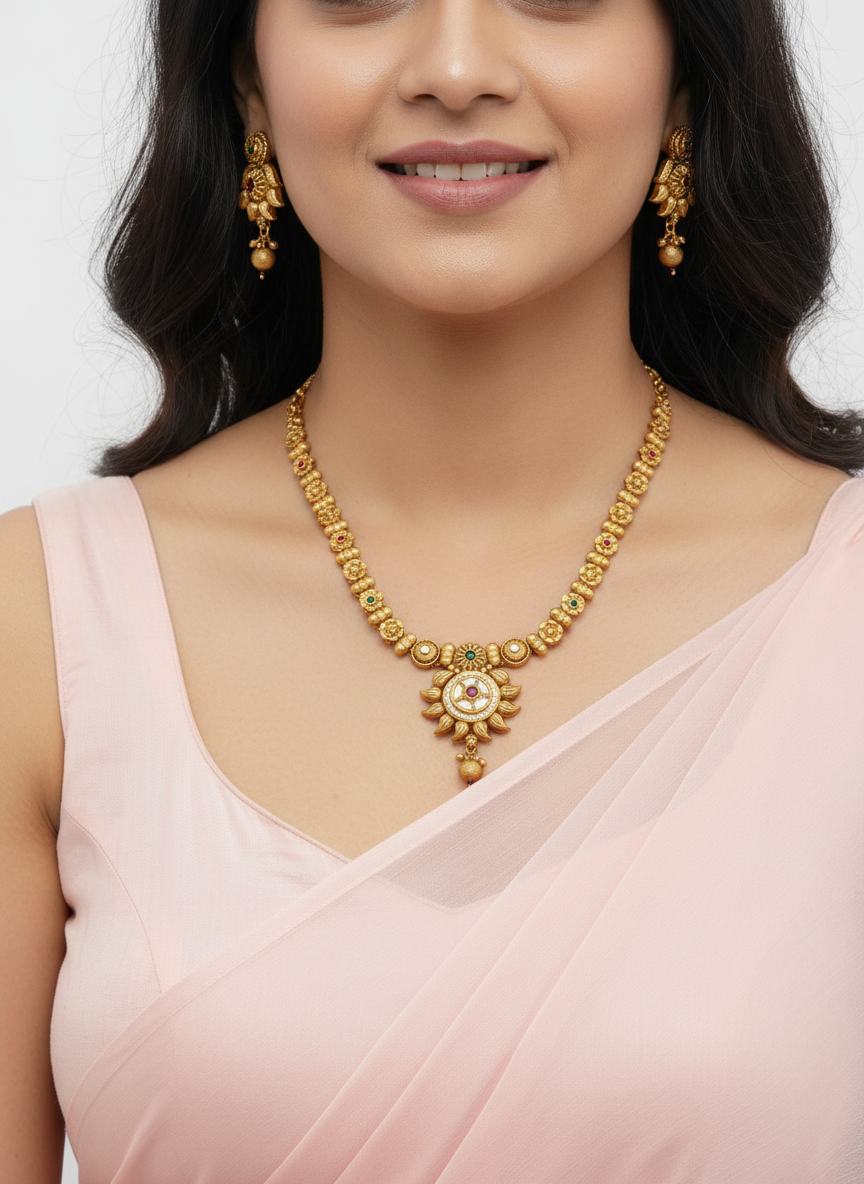 Rajwadi Jewellery Set 19