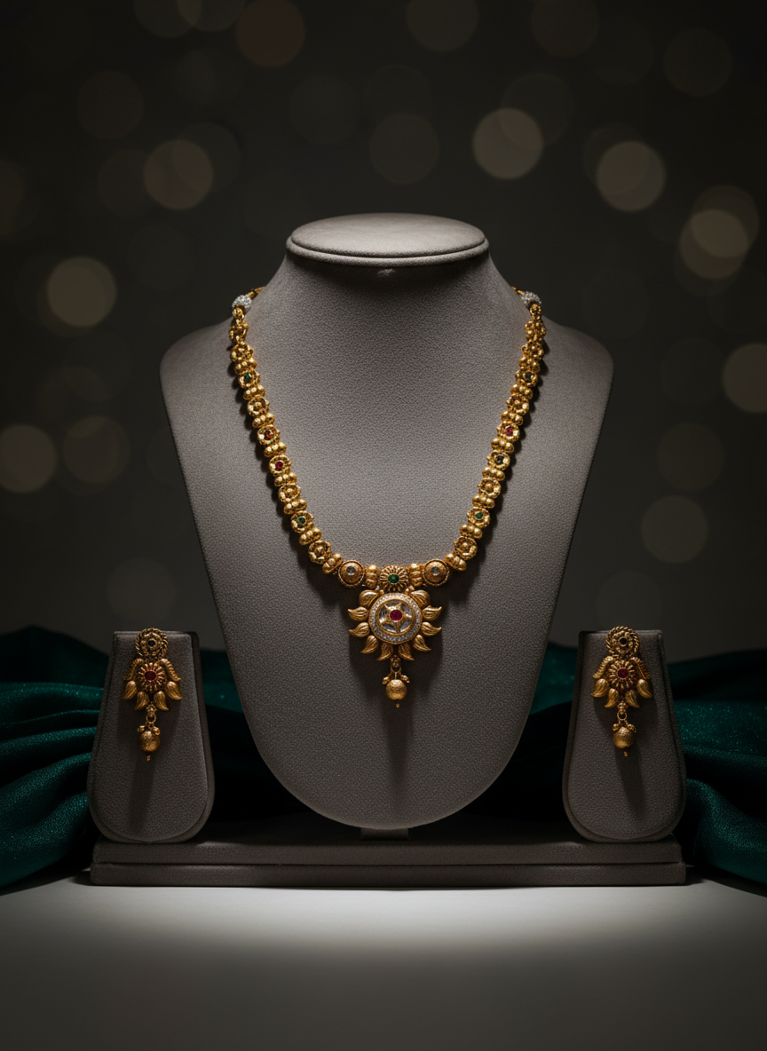 Rajwadi Jewellery Set 19