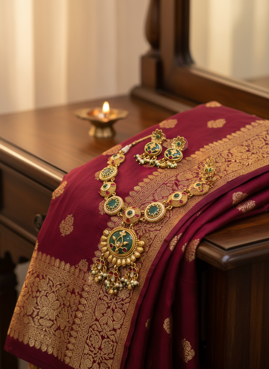 Rajwadi Jewellery Set 20