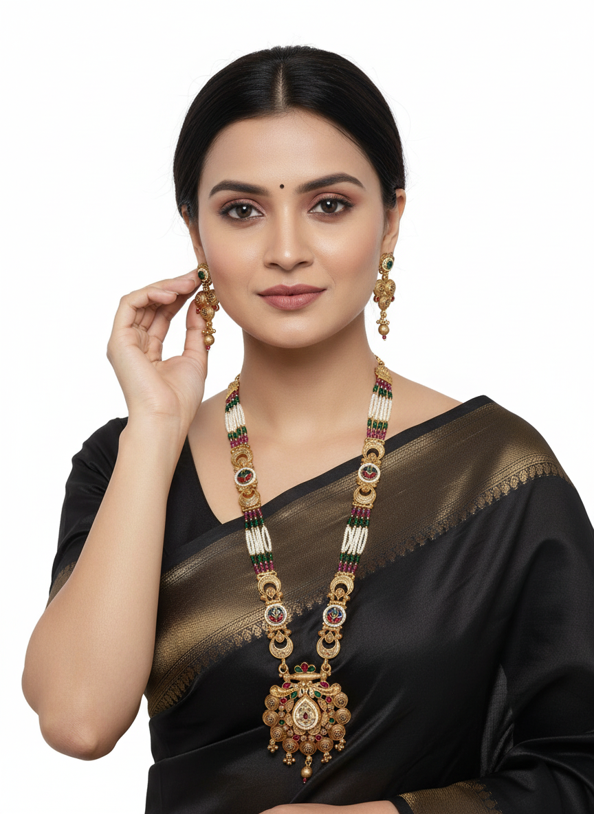 Rajwadi Jewellery Set 22