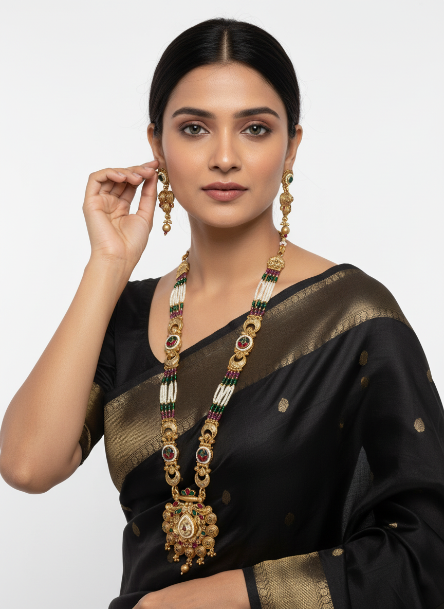 Rajwadi Jewellery Set 22