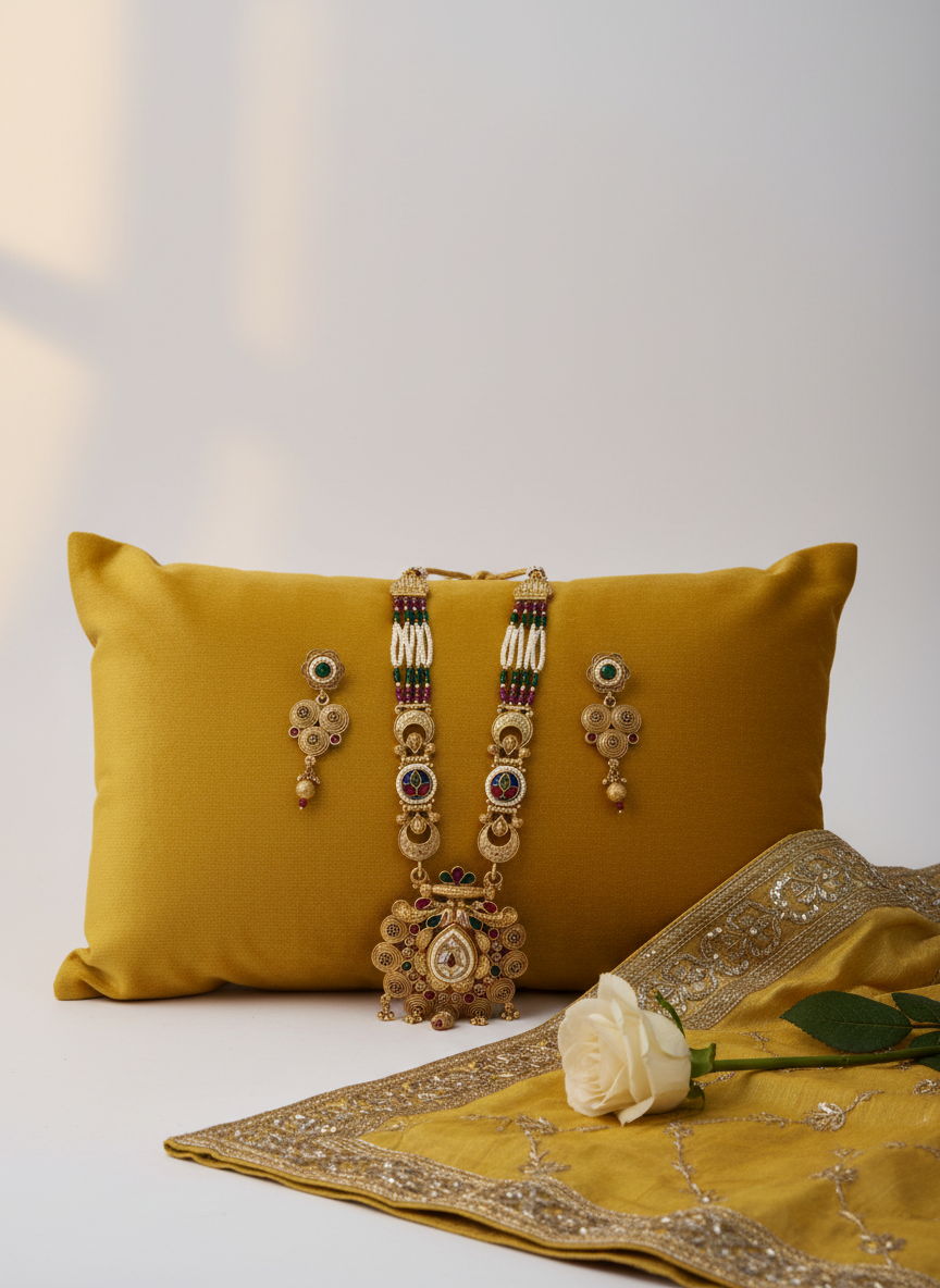Rajwadi Jewellery Set 22