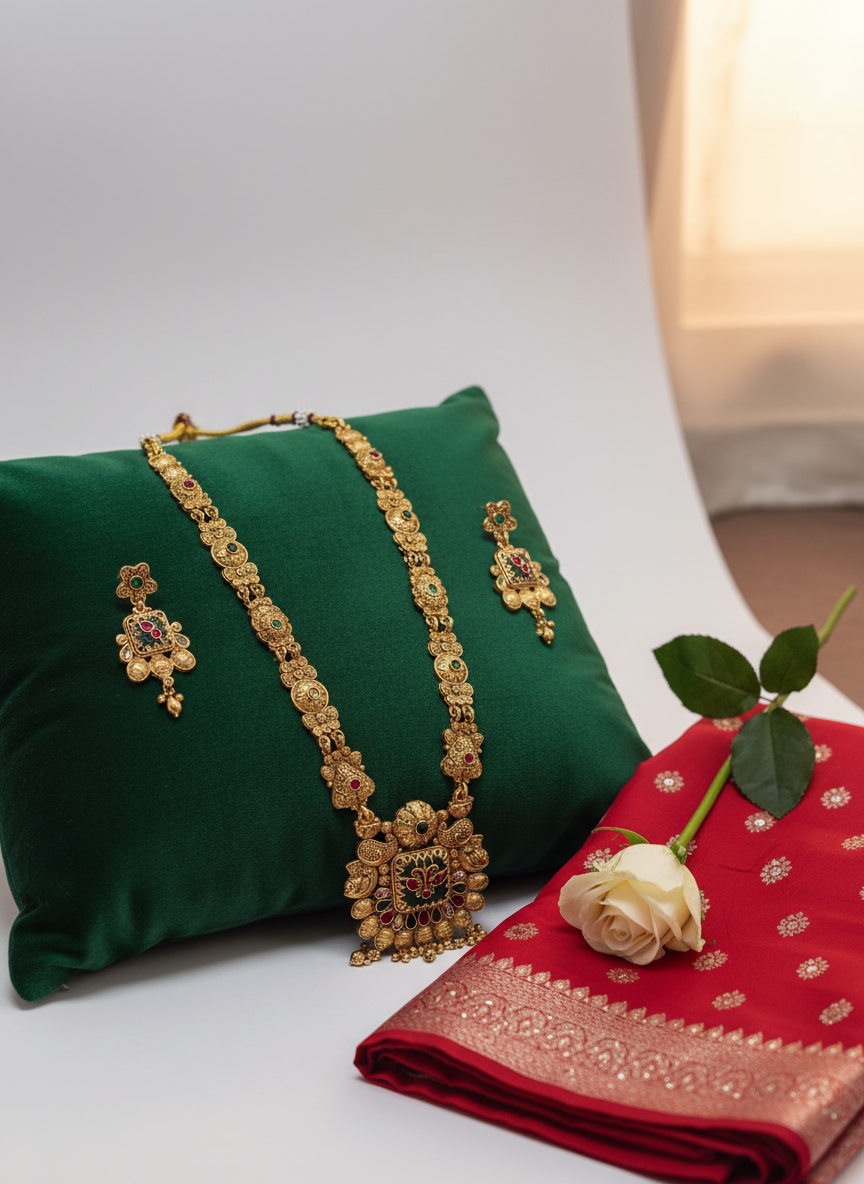 Rajwadi Jewellery Set 23