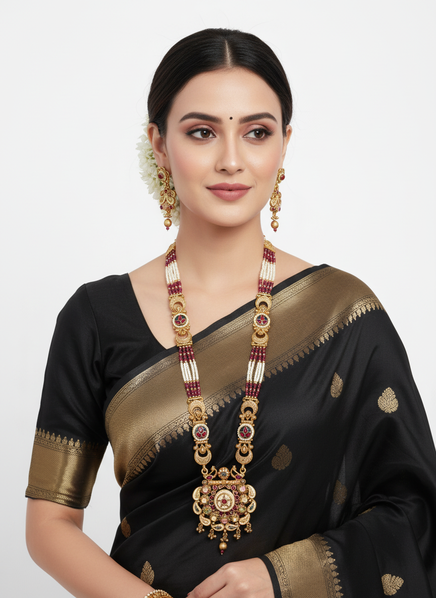 Rajwadi Jewellery Set 24