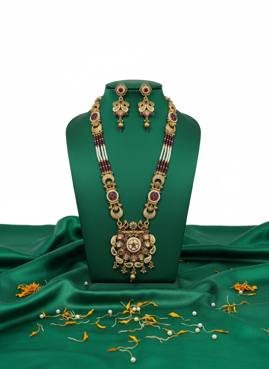 Rajwadi Jewellery Set 24