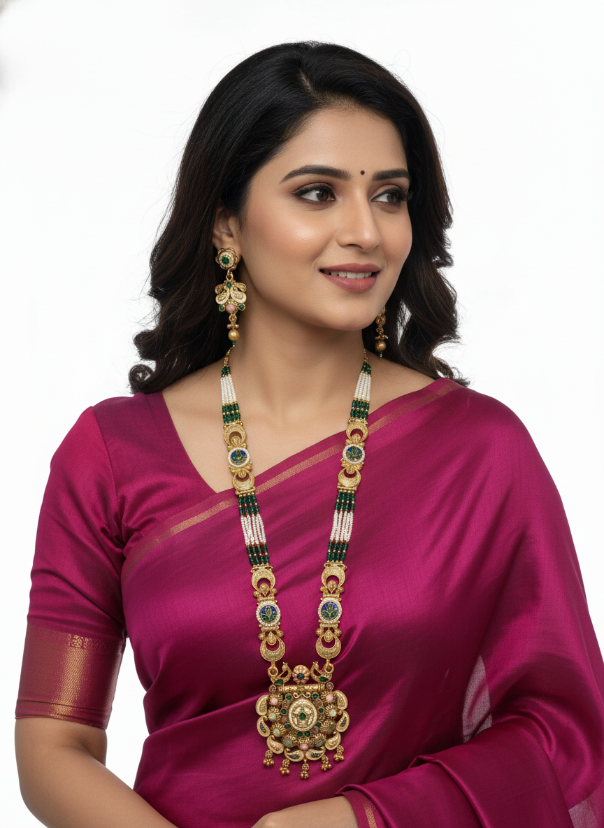 Rajwadi Jewellery Set 24