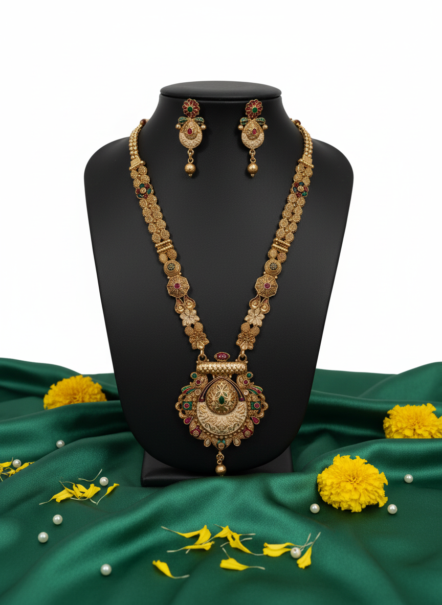 Rajwadi Jewellery Set 25