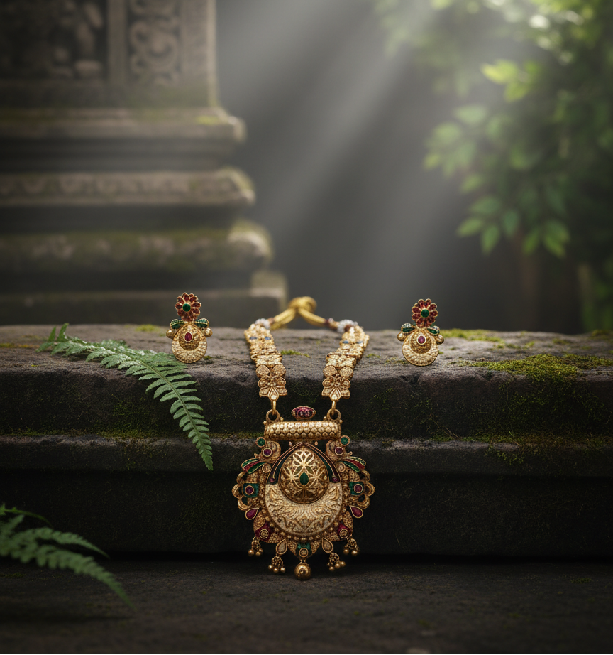 Rajwadi Jewellery Set 25