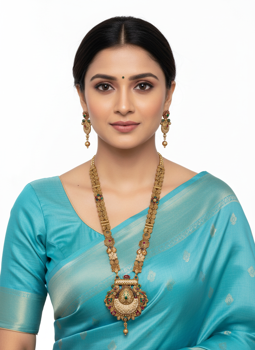 Rajwadi Jewellery Set 25