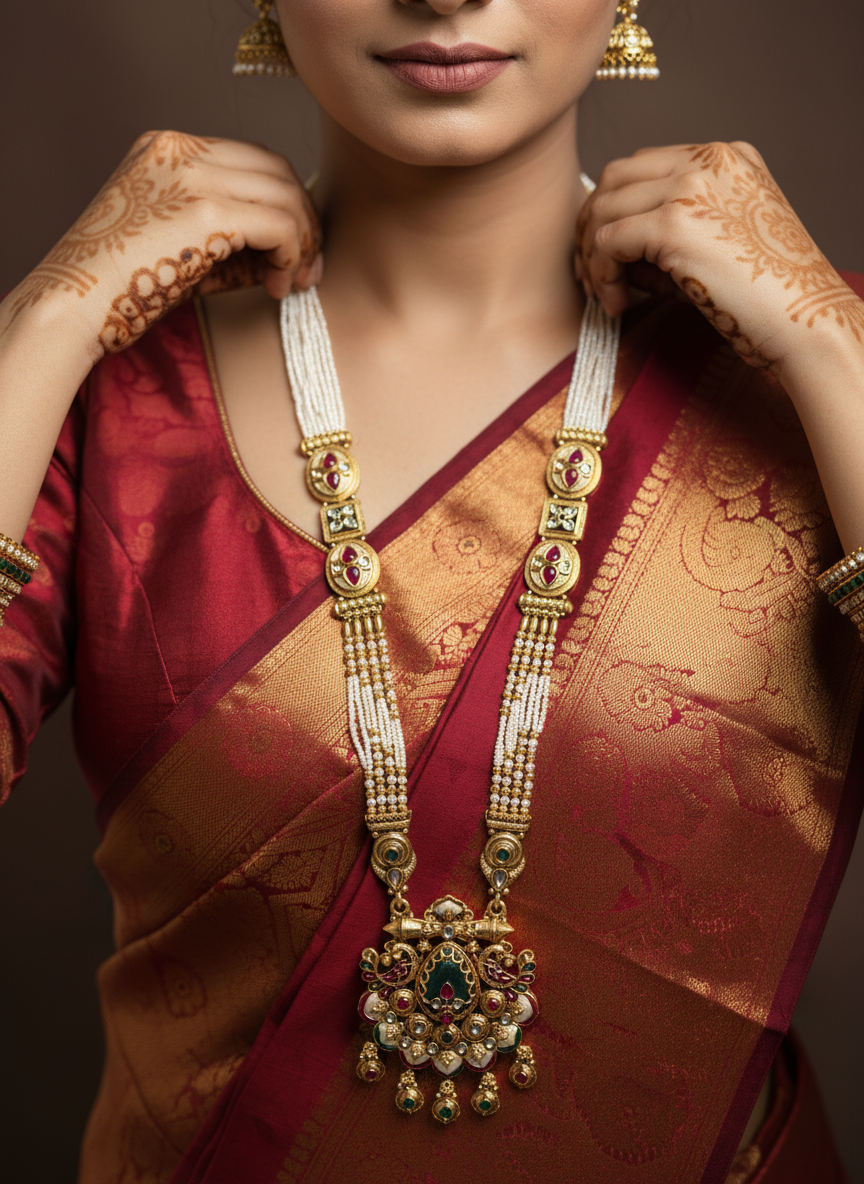 Rajwadi Jewellery Set 26