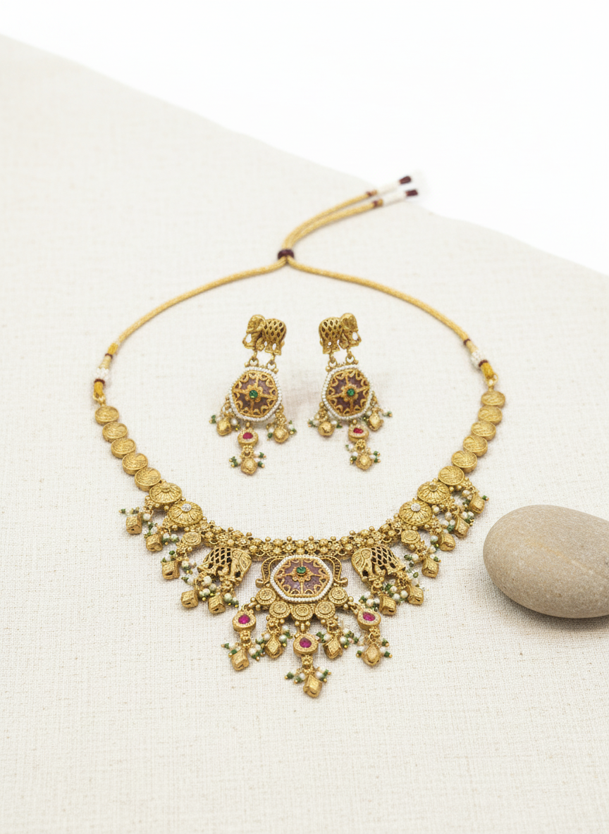 Rajwadi Jewellery Set 27