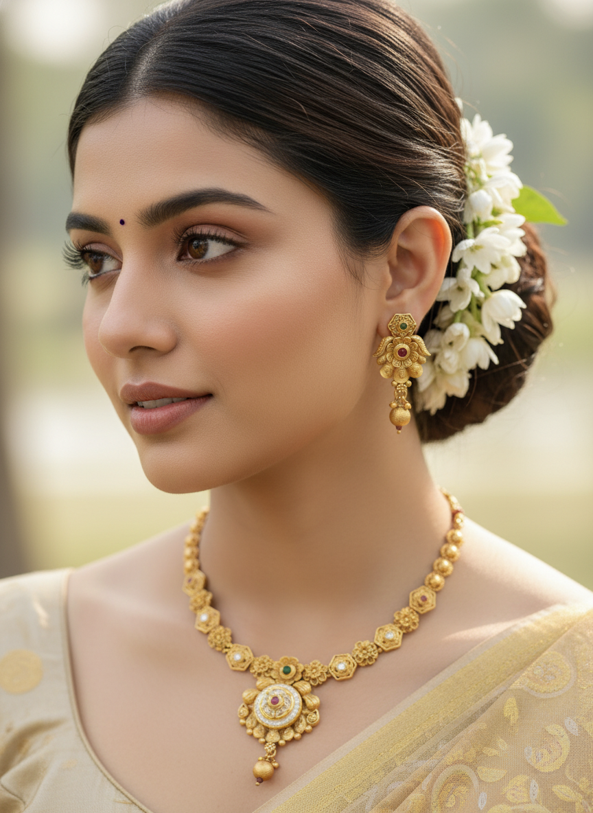 Rajwadi Jewellery Set 28