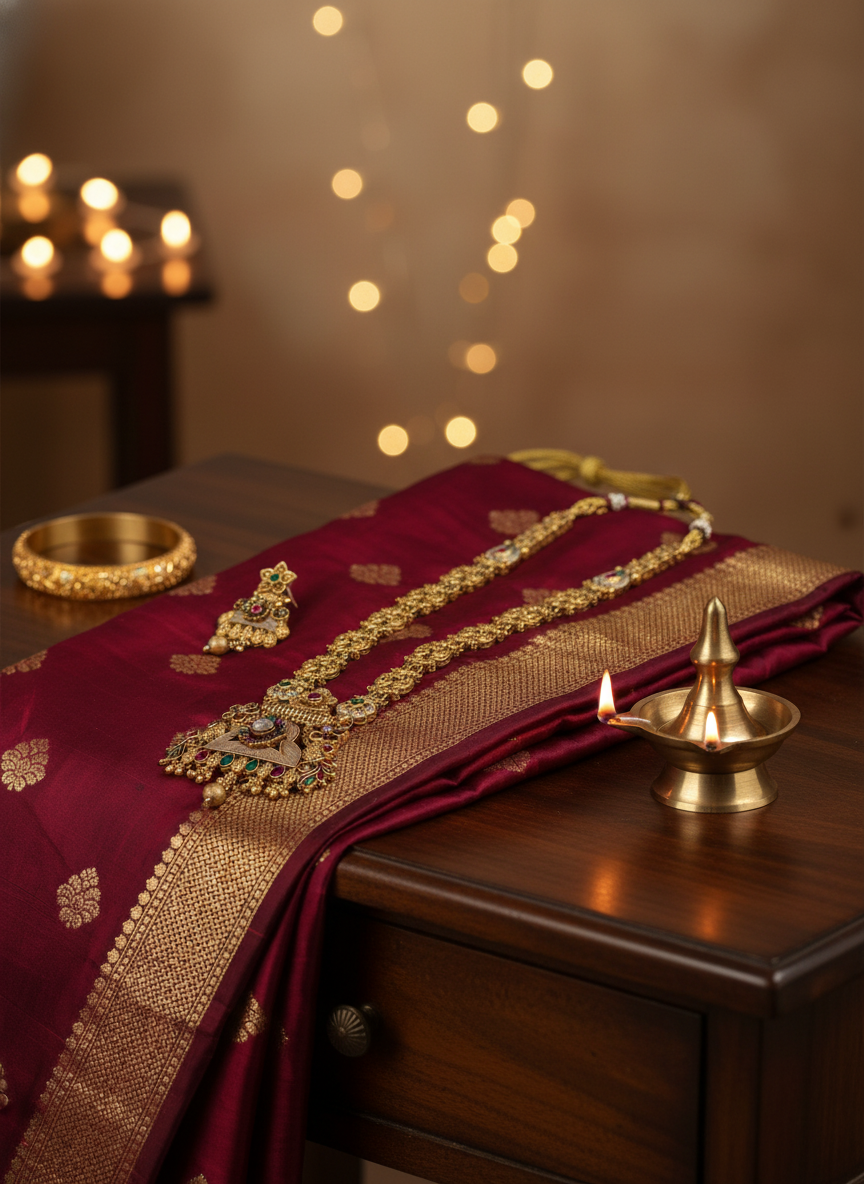 Rajwadi Jewellery Set 29