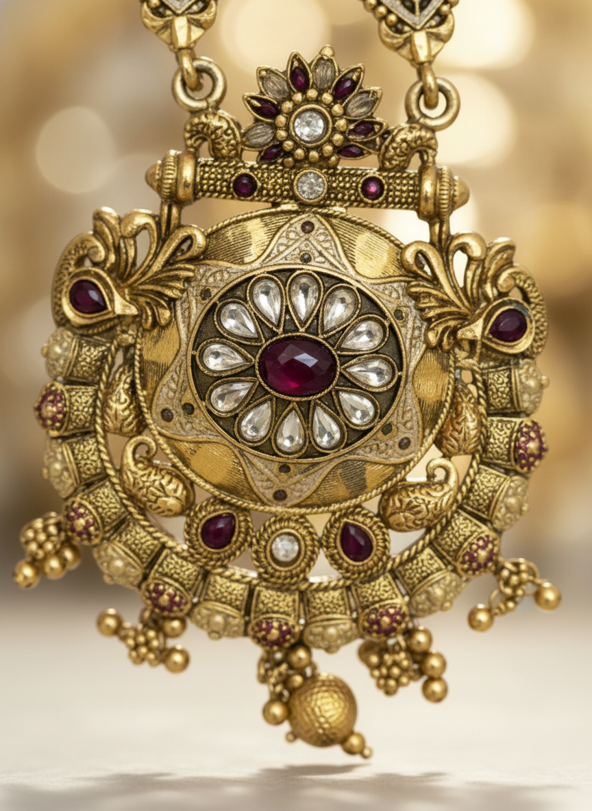 Rajwadi Jewellery Set 30