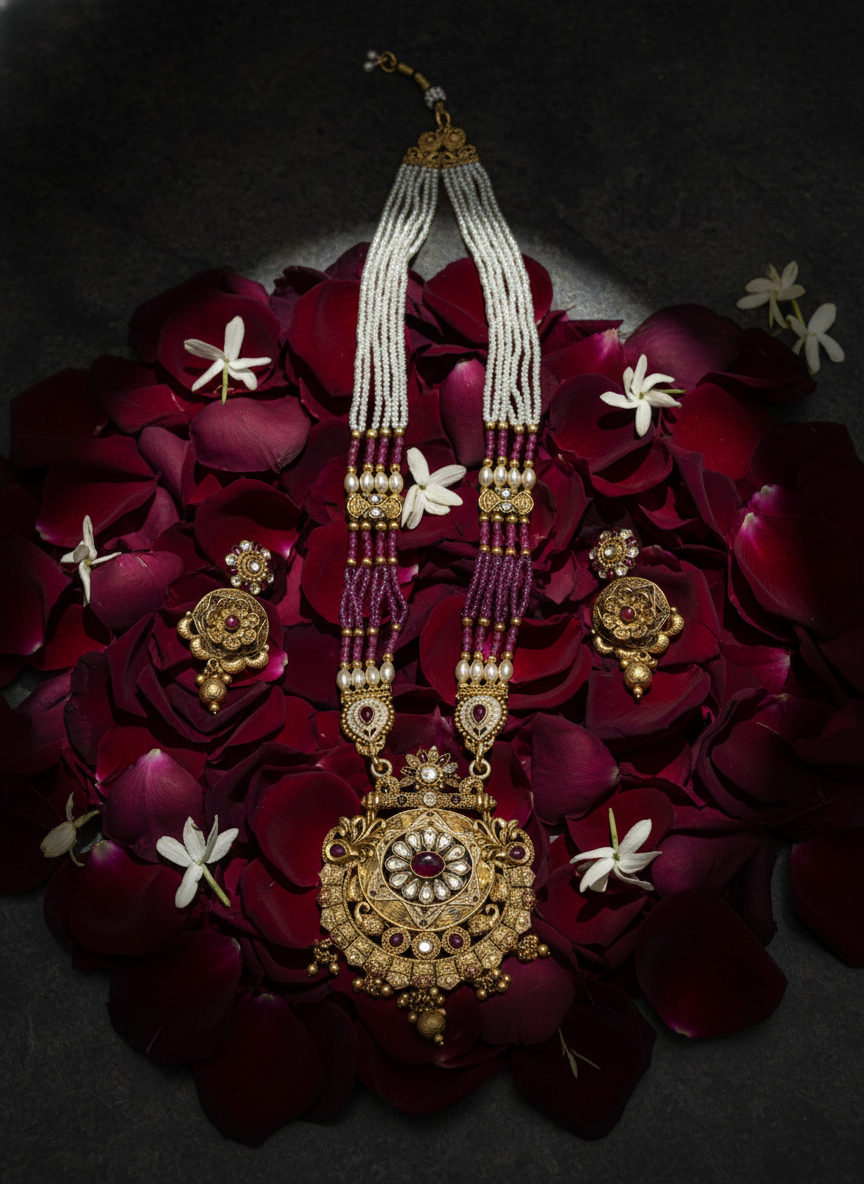 Rajwadi Jewellery Set 30