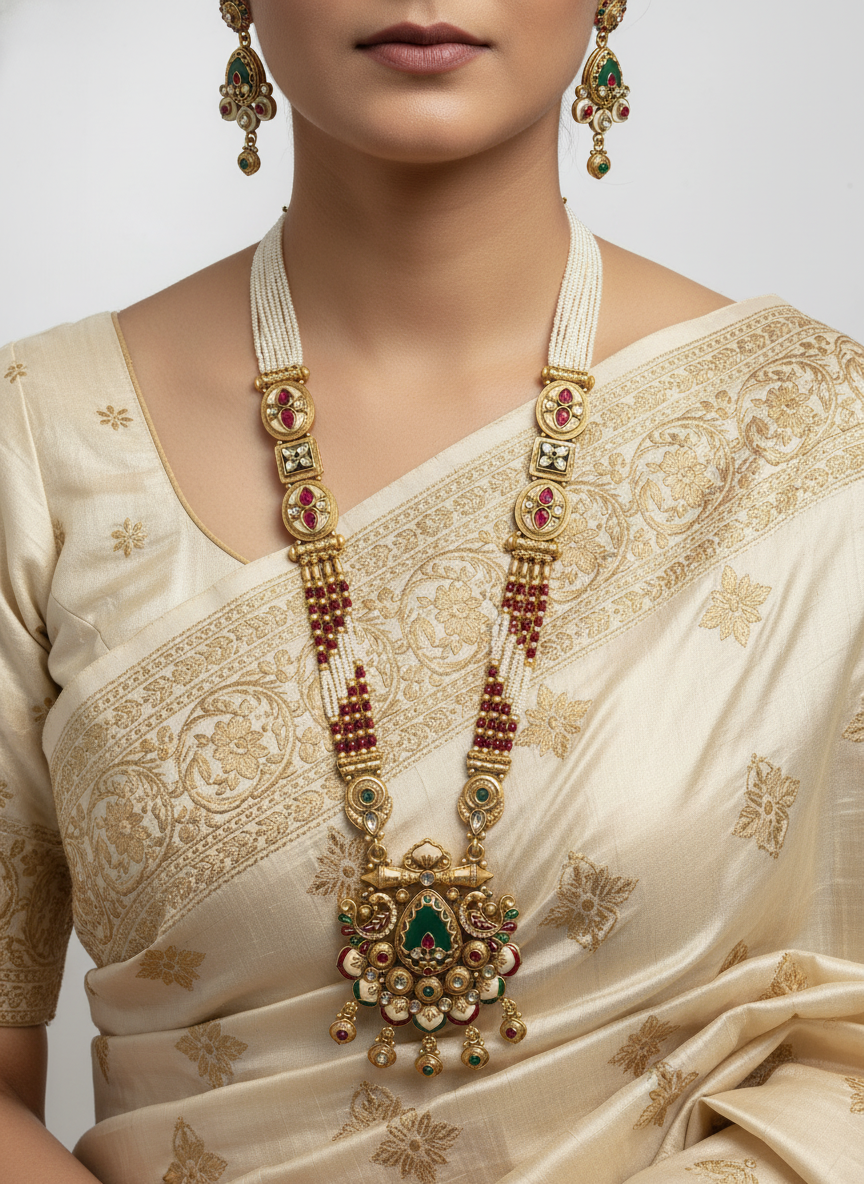Rajwadi Jewellery Set 31