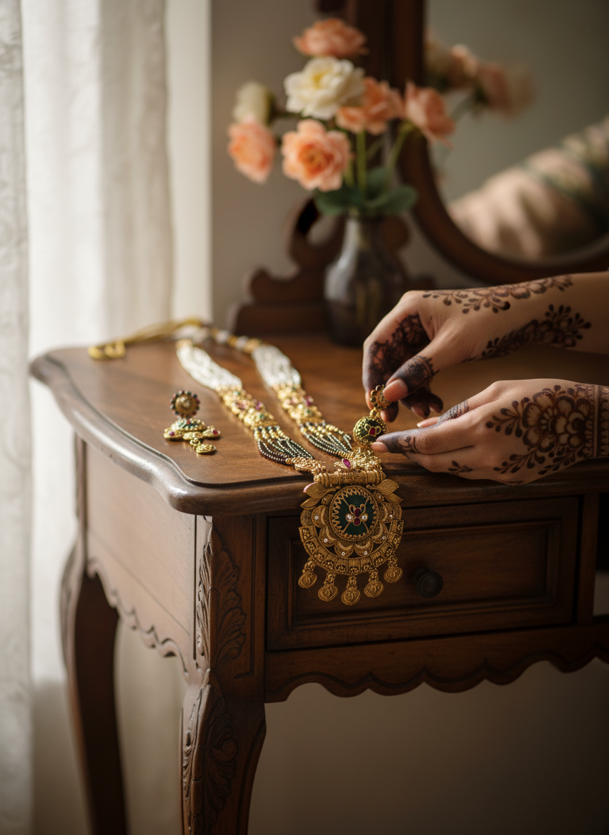 Rajwadi Jewellery Set 34