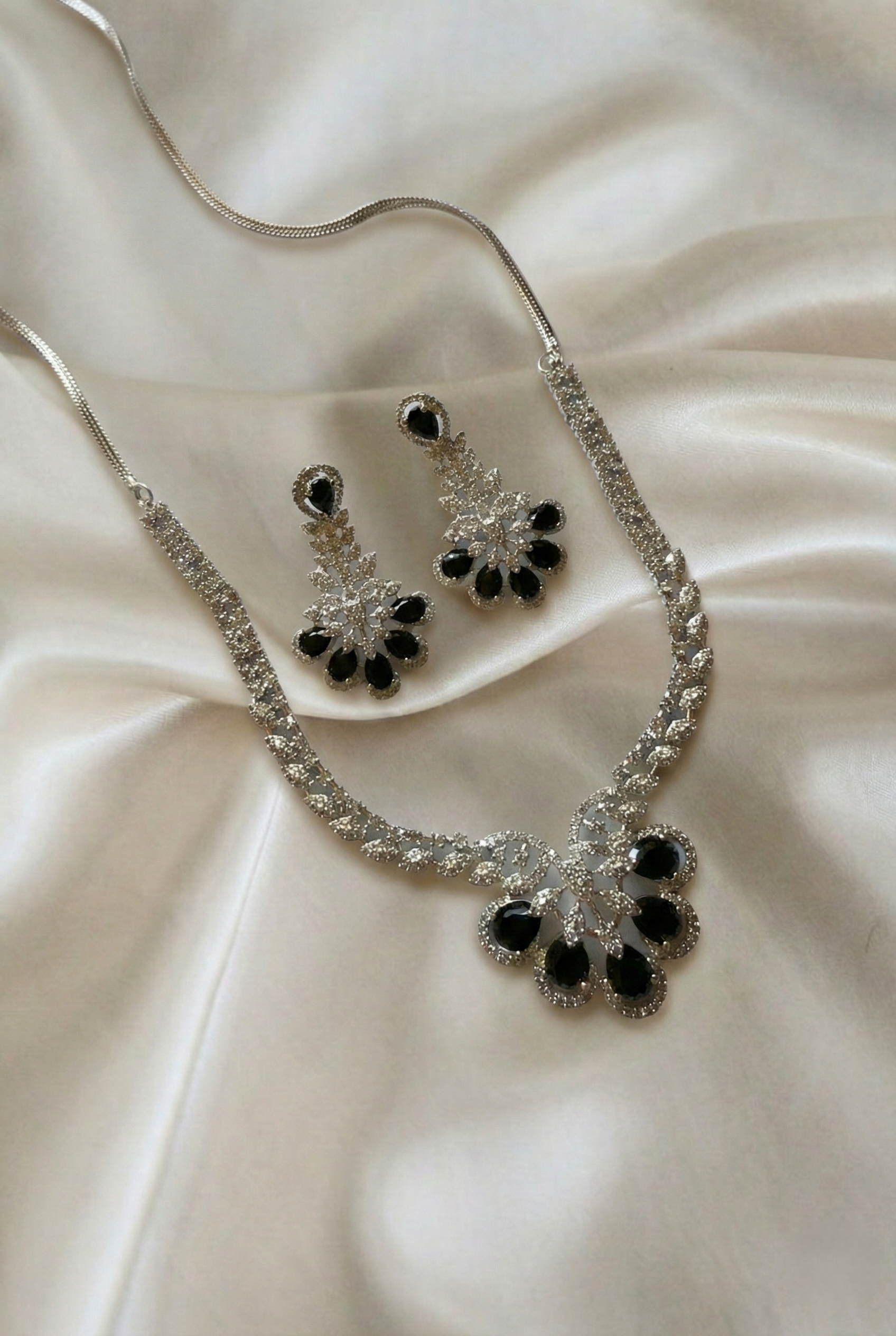 American Diamond Jewellery Set 5