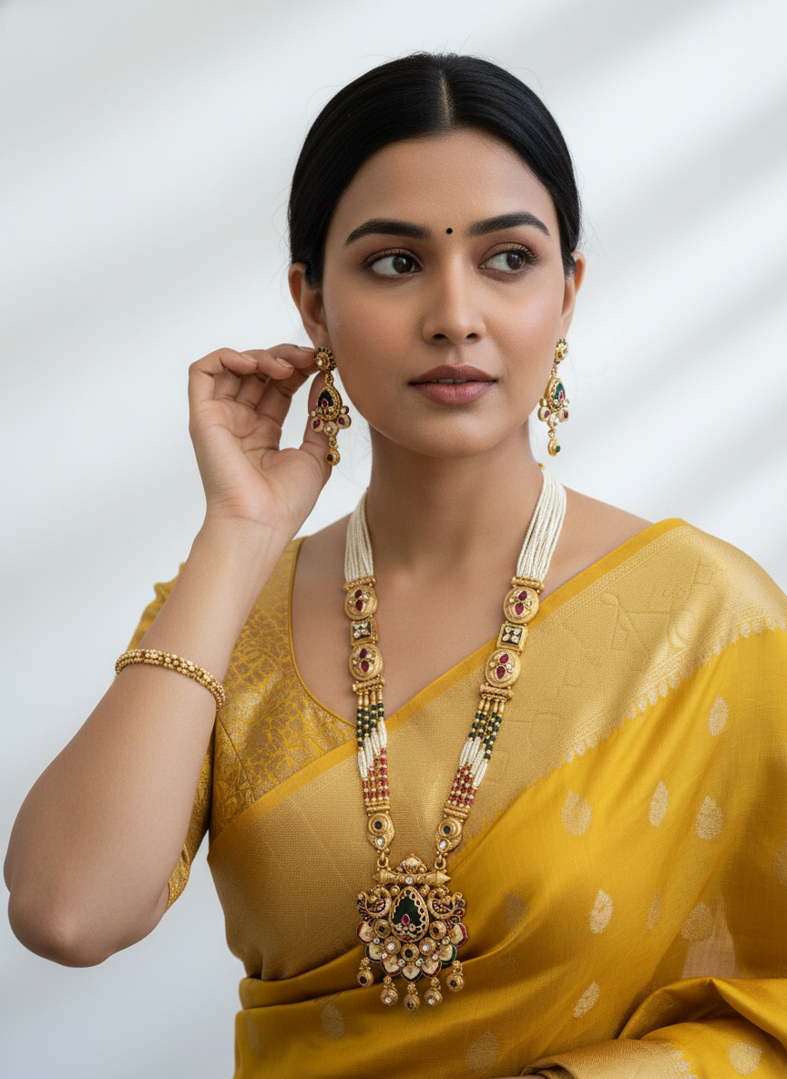 Preeti Long Necklace Set